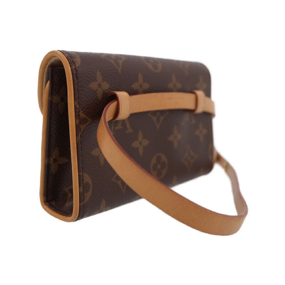 Louis Vuitton Monogram Leather Brown Pochette Florentine Waist Pouch - Picture 2 of 9